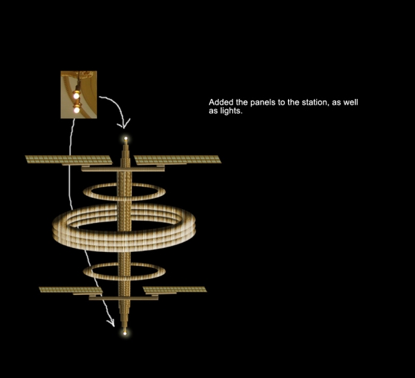 Creation of Space Station "Alpha LV": Step 14